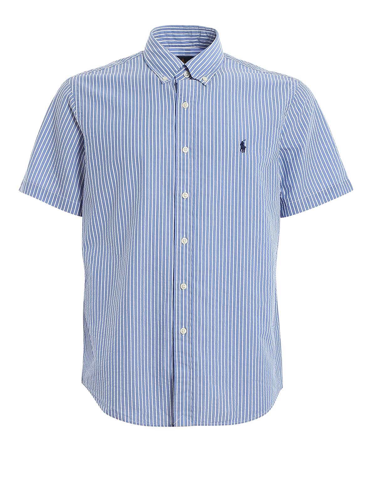 mens white ralph lauren short sleeve shirt