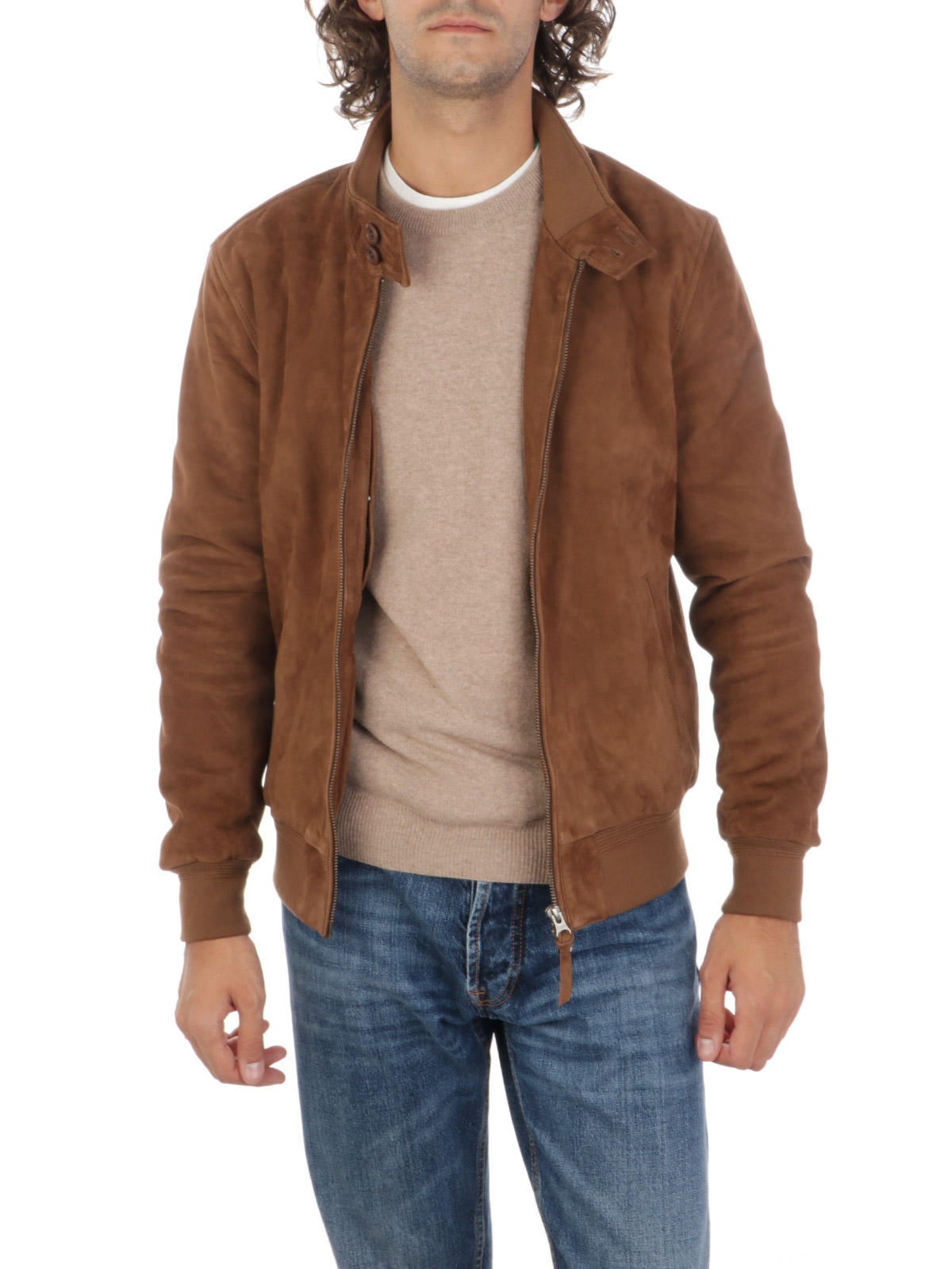 The Jacket Maker Sven Mocha Suede Bomber Jacket Review - Your Average Guy