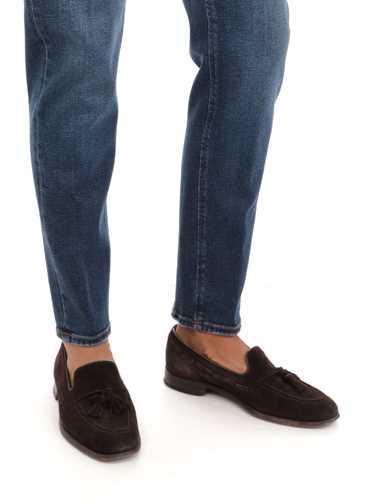 Picture of BRIGLIA 1949 | Men's Ribot Cotton Stretch Denim
