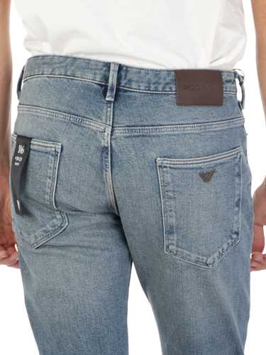 Immagine di EMPORIO ARMANI | Jeans Uomo 5 Tasche in Cotone Stretch