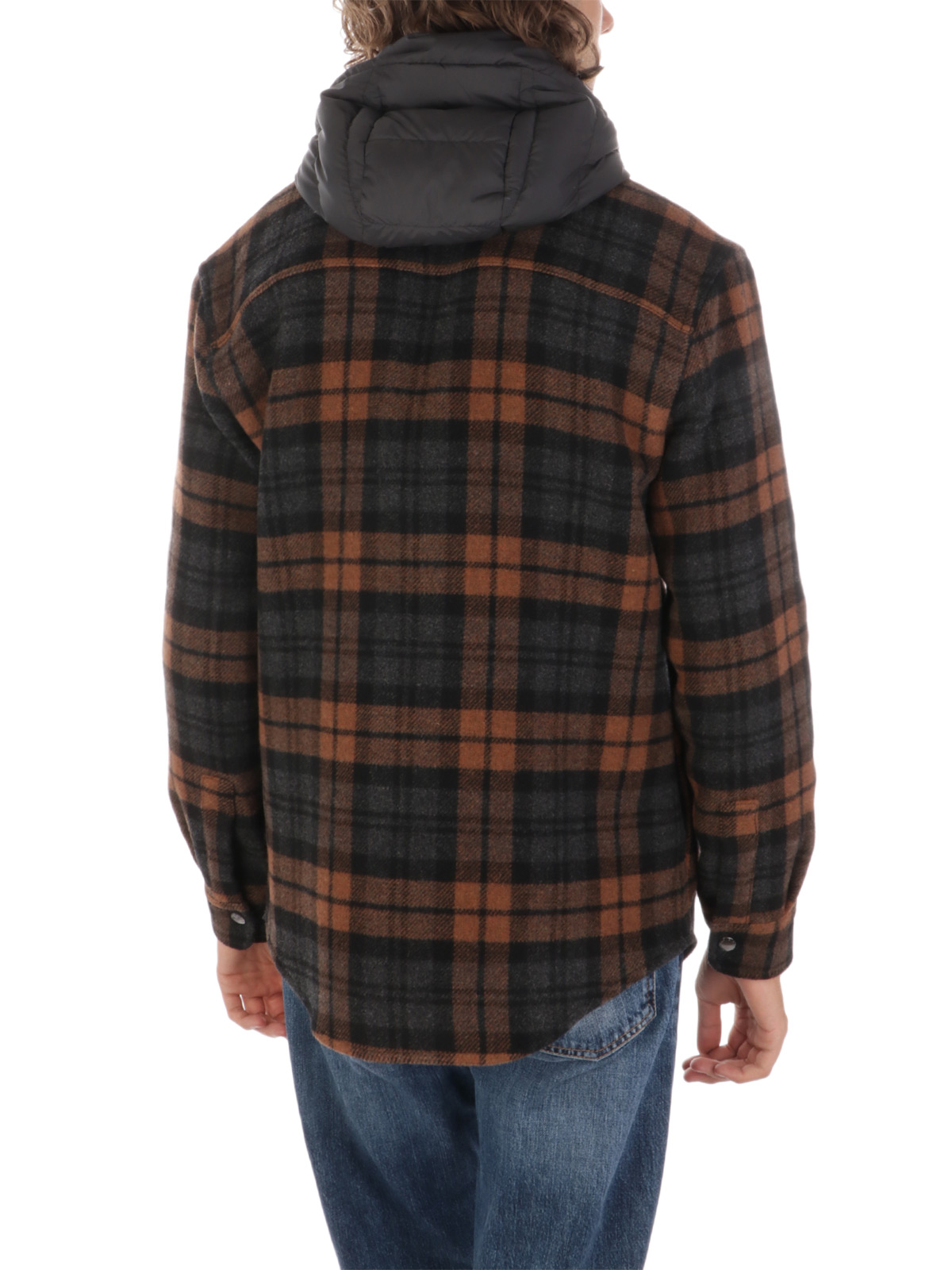 Picture of WOOLRICH | Men's Overshirt with Hood