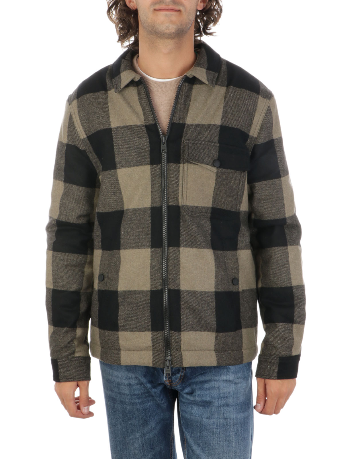 Woolrich Sherpa Overshirt 6474 | WOOS0101MR | Botta & B Online Store