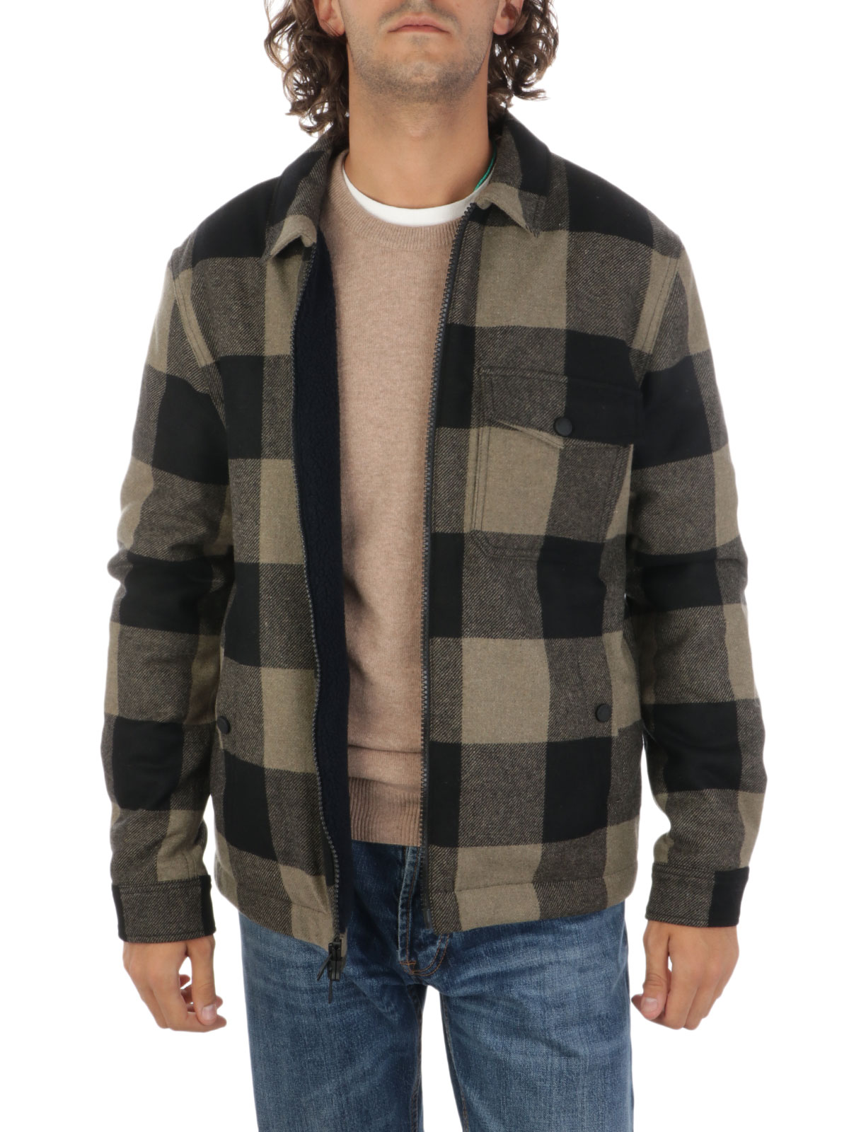 Picture of WOOLRICH | Men's Sherpa Overshirt