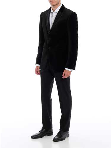 Immagine di EMPORIO ARMANI | Blazer Uomo in Velluto