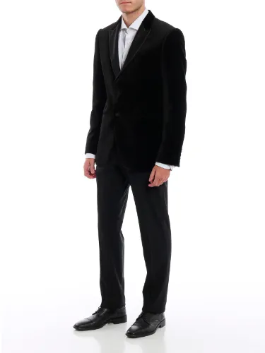 Immagine di EMPORIO ARMANI | Blazer Uomo in Velluto