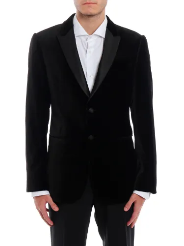 Immagine di EMPORIO ARMANI | Blazer Uomo in Velluto