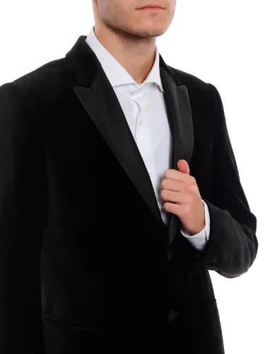 Immagine di EMPORIO ARMANI | Blazer Uomo in Velluto