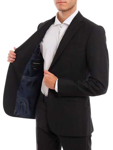 Picture of EMPORIO ARMANI | Men's Wool Check Suit