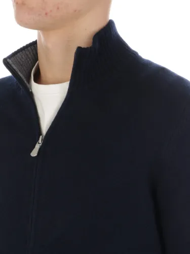 Immagine di HINDUSTRIE | Cardigan Uomo in Cashmere con Zip
