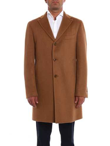 Picture of TAGLIATORE | Men's Camel Coat