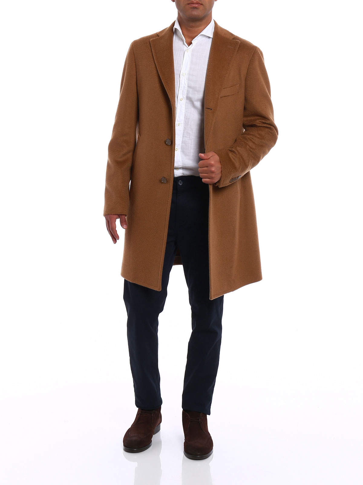 Cappotti on sale uomo cammello