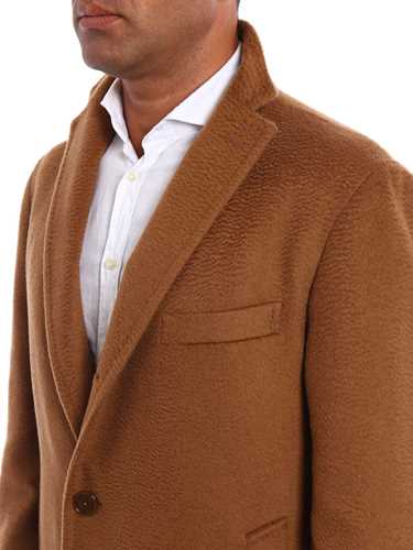 Picture of TAGLIATORE | Men's Camel Coat