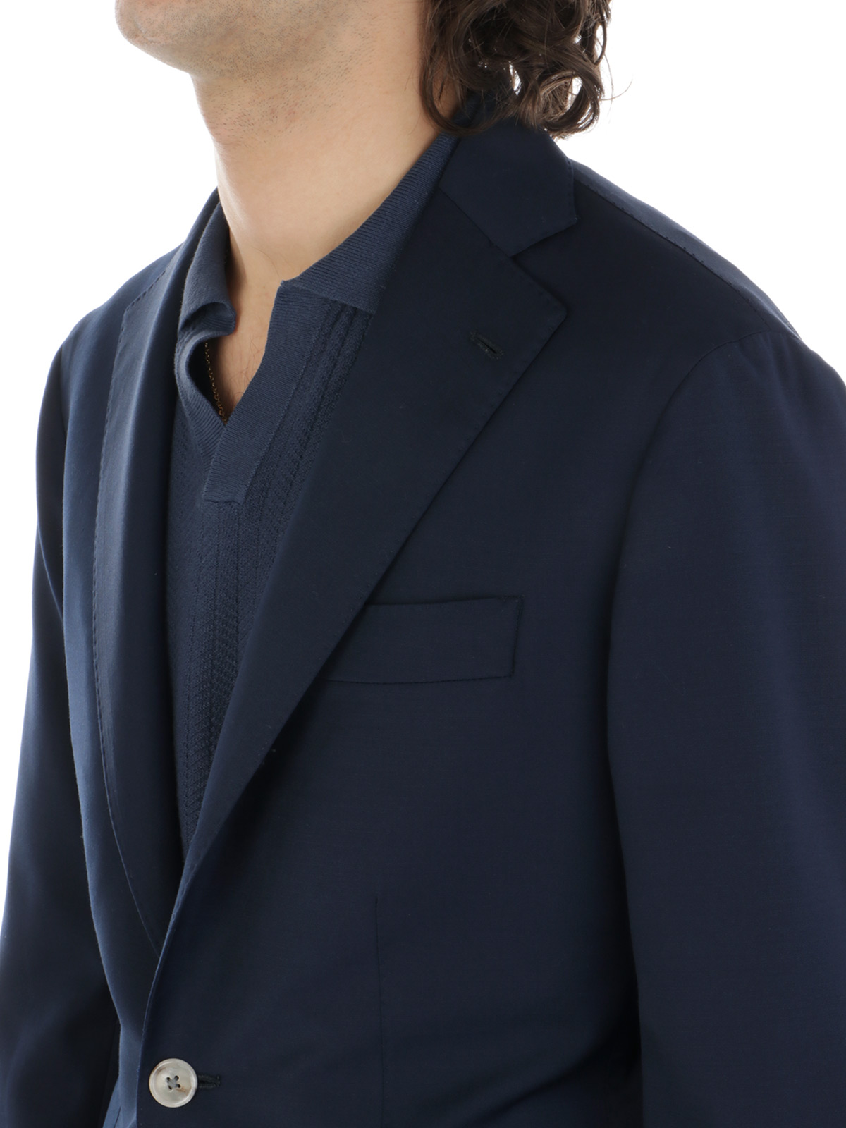 Picture of BARBA | Jimmy Men's Jacket In Stretch Wool