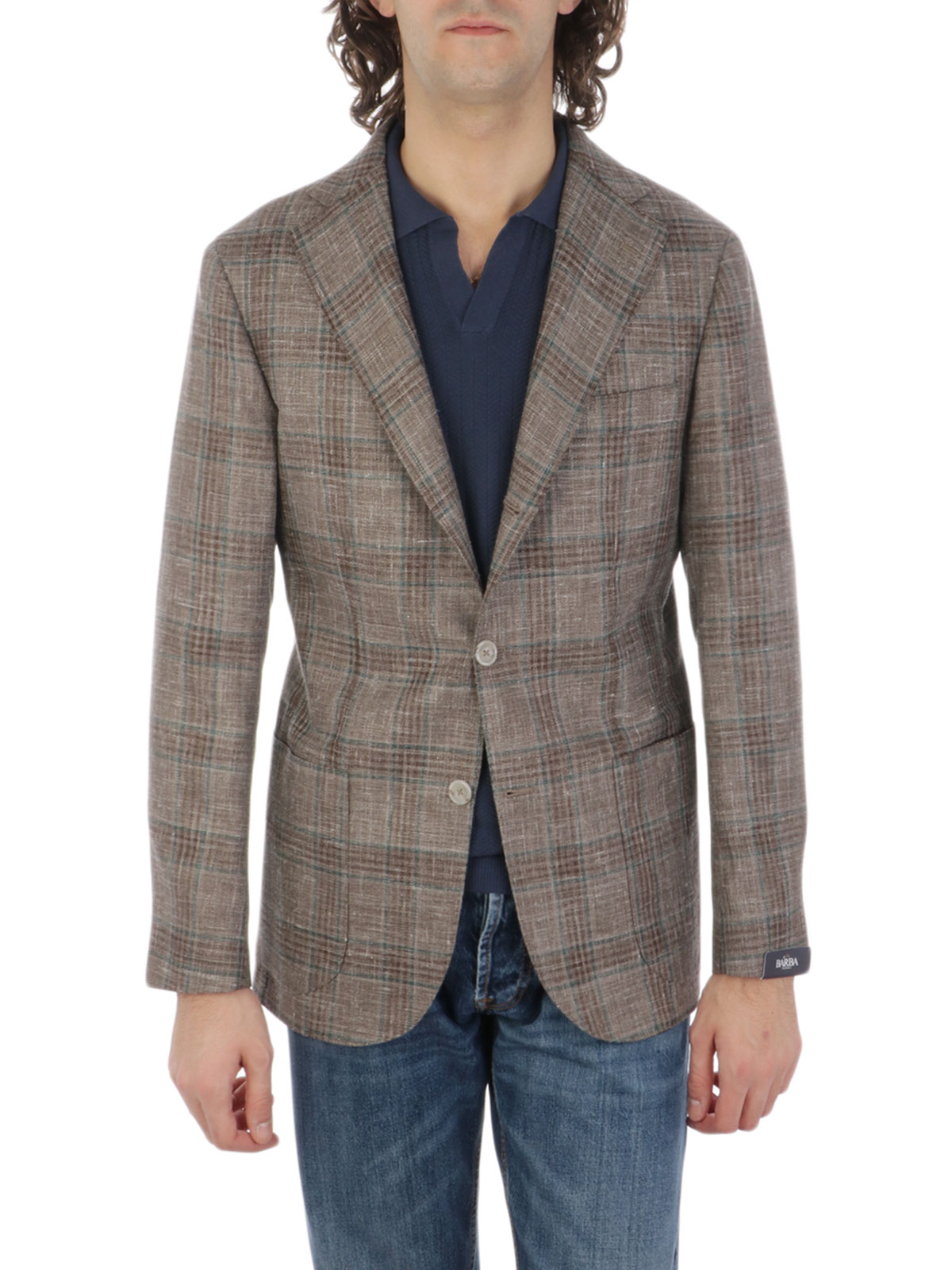 Picture of BARBA | Jimmy Men's Jacket In Wool And Silk