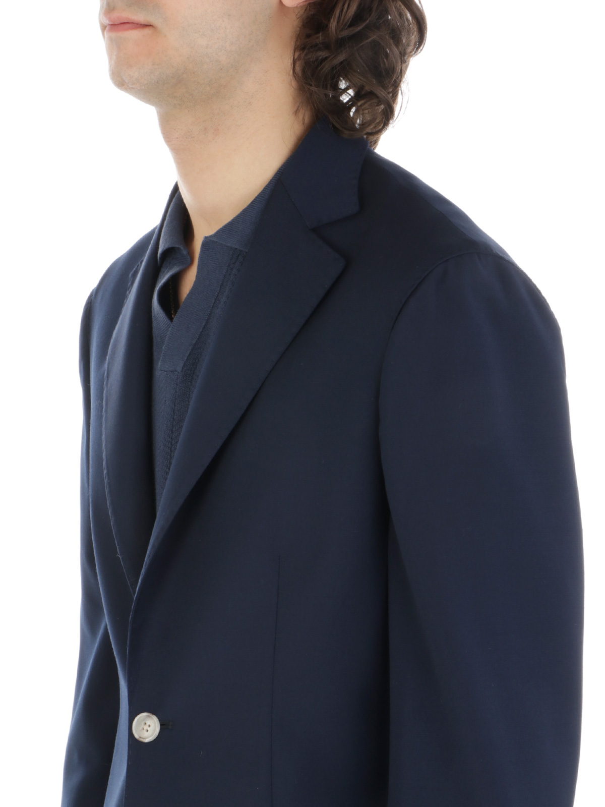 Picture of BARBA | Easy Men's Jacket In Stretch Wool