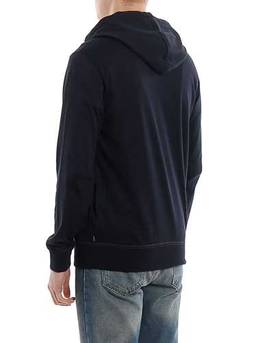 Picture of ELEVENTY | Men's Jersey Hoodie with Zip