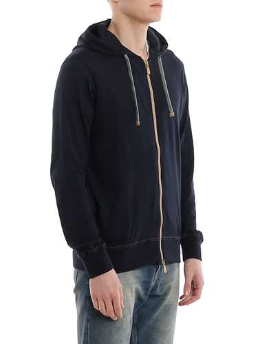 Picture of ELEVENTY | Men's Jersey Hoodie with Zip