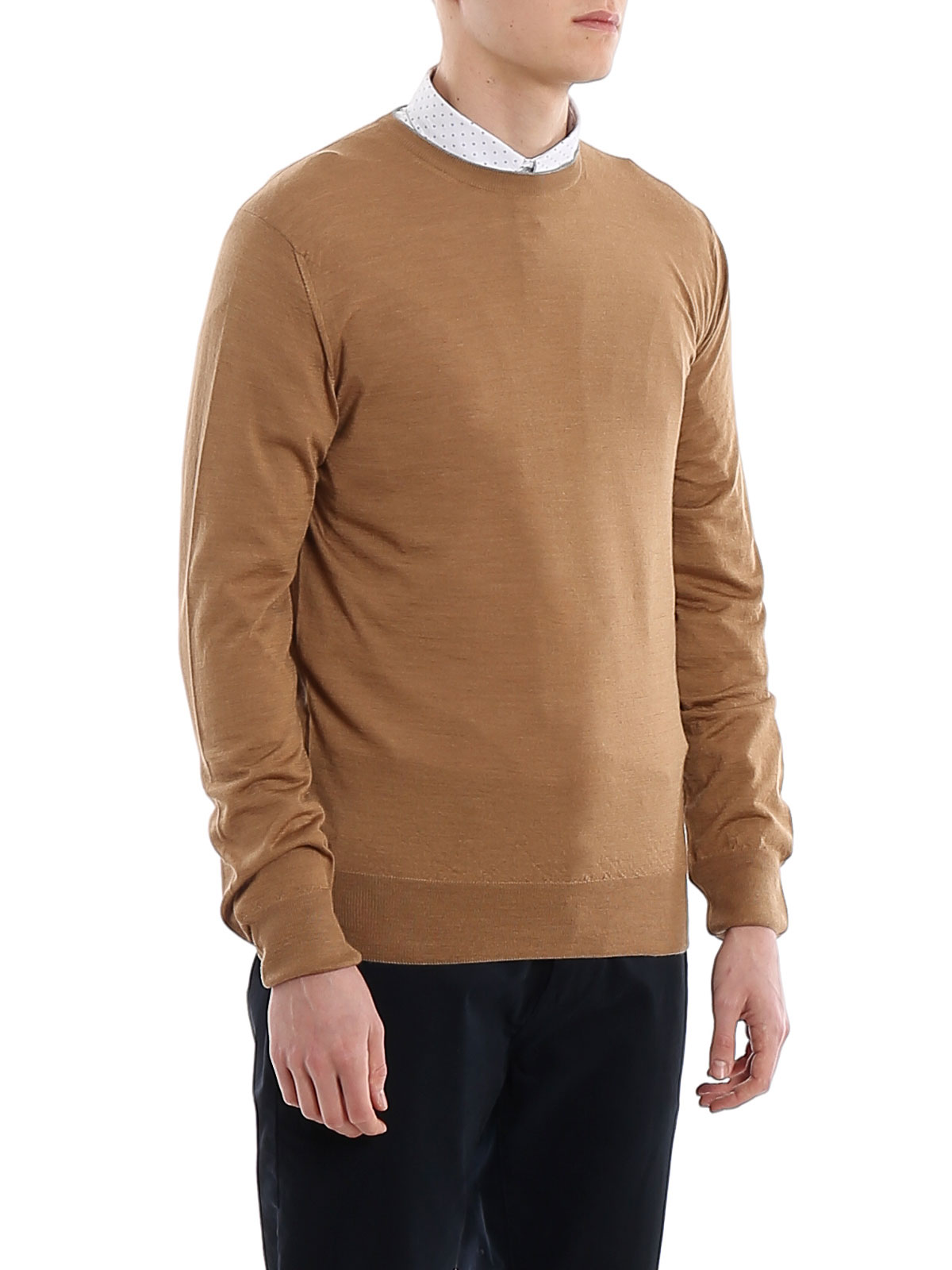 Maglia Bl11 Inglese Girocollo Cammello 13a20carnaby37 Uomo - Abiss