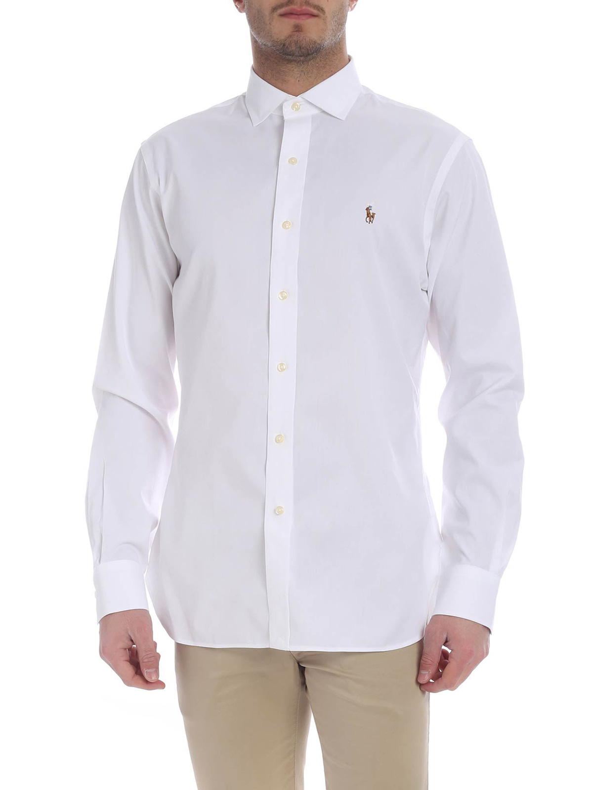 Polo Ralph Lauren Dress Shirt WHITE | 712744645001 | Botta & B Online Store