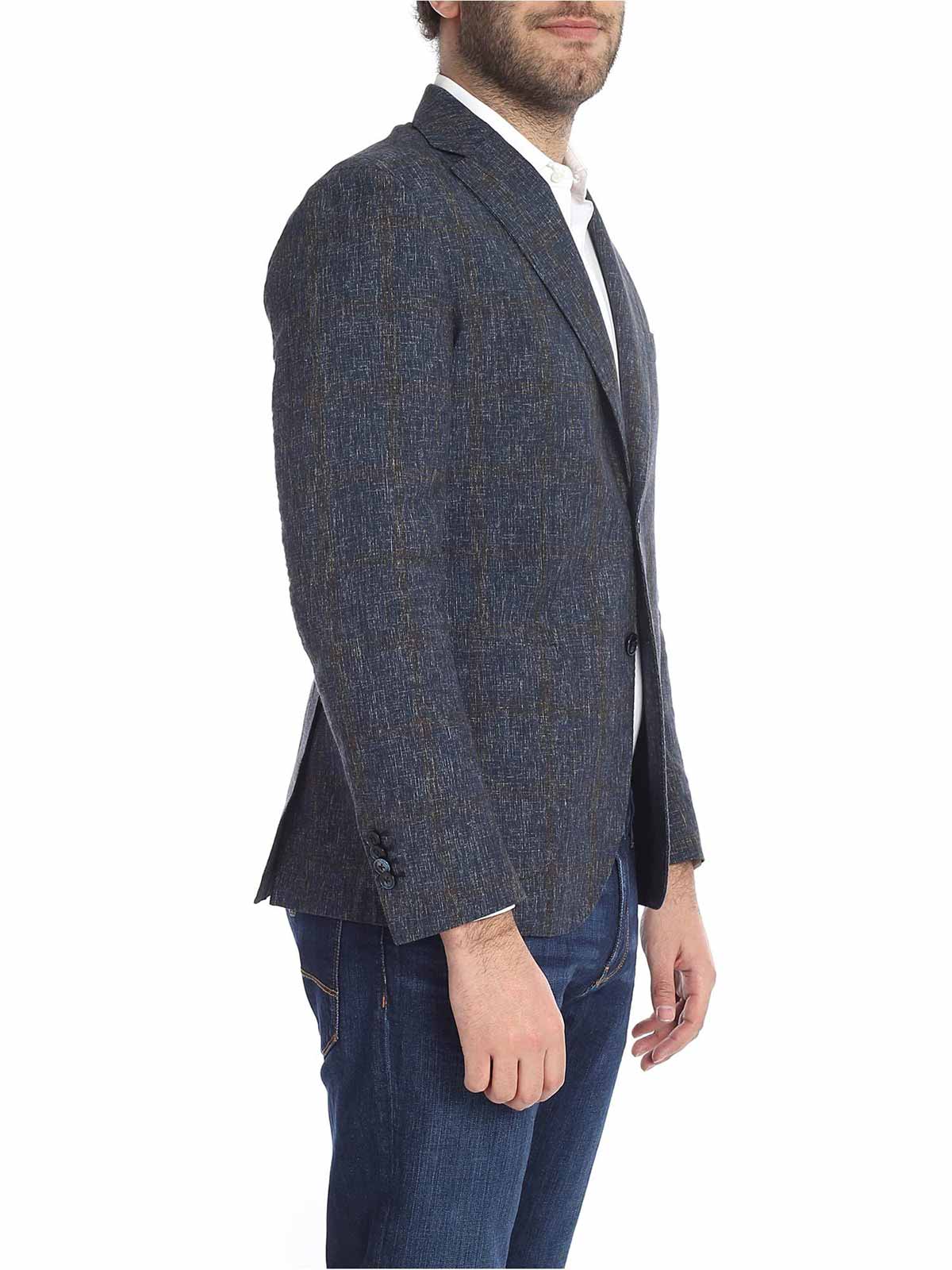LBM 1911 Giacca Uomo in Lino e Cotone 02 | 95859 | Botta \u0026 B Abbigliamento