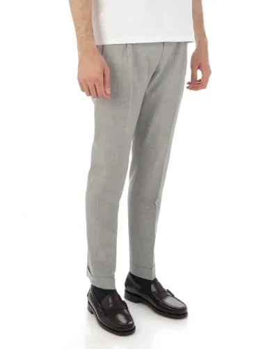 Picture of BERWICH | Men's Retro Trousers in Wool and Silk