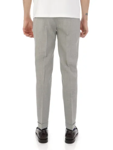 Picture of BERWICH | Men's Retro Trousers in Wool and Silk