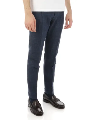 Picture of BERWICH | Men's Retro Trousers in Wool and Silk
