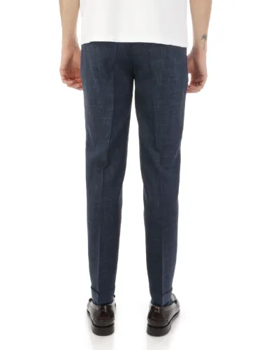 Picture of BERWICH | Men's Retro Trousers in Wool and Silk