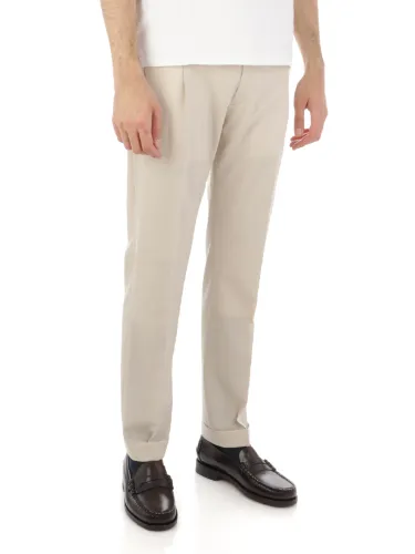 Picture of BERWICH | Men's Retro Trousers in Wool Stretch