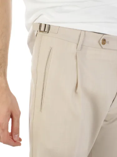 Picture of BERWICH | Men's Retro Trousers in Wool Stretch