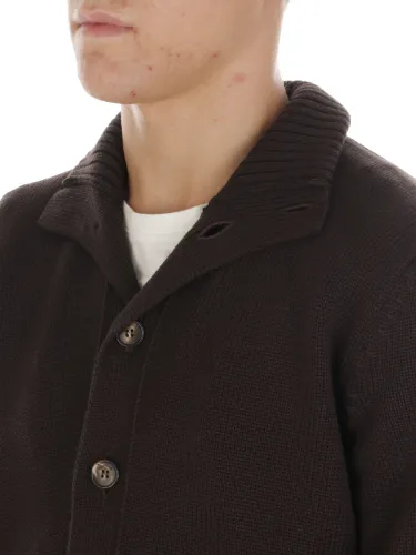 Picture of ZANONE | Men's Chioto Cardigan in Wool