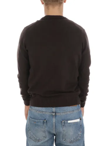 Picture of MAGAZZINO RICAMBI | Men's Felted Iconico Crewneck in Cashmere