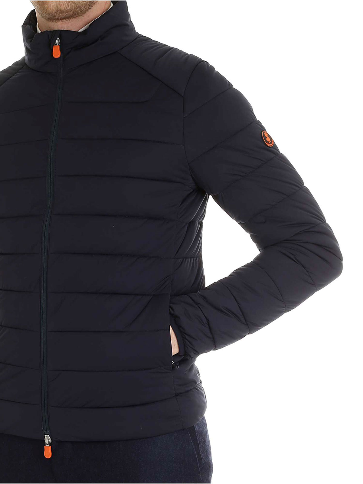 mens down quilted jacket