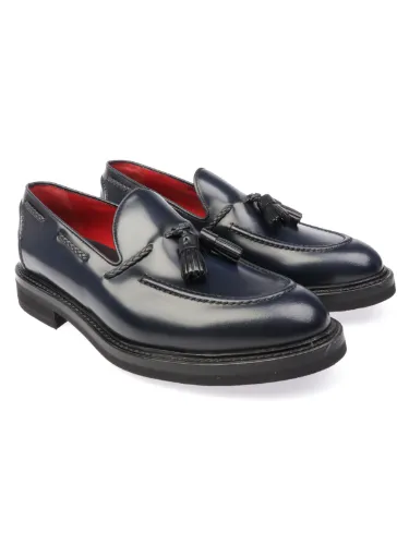 Picture of BARRETT | Men's Patent Leather Loafer with Tassels
