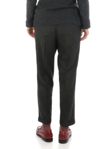 Immagine di 19.61 MILANO | Pantalone Donna Sebastien in Lana e Viscosa