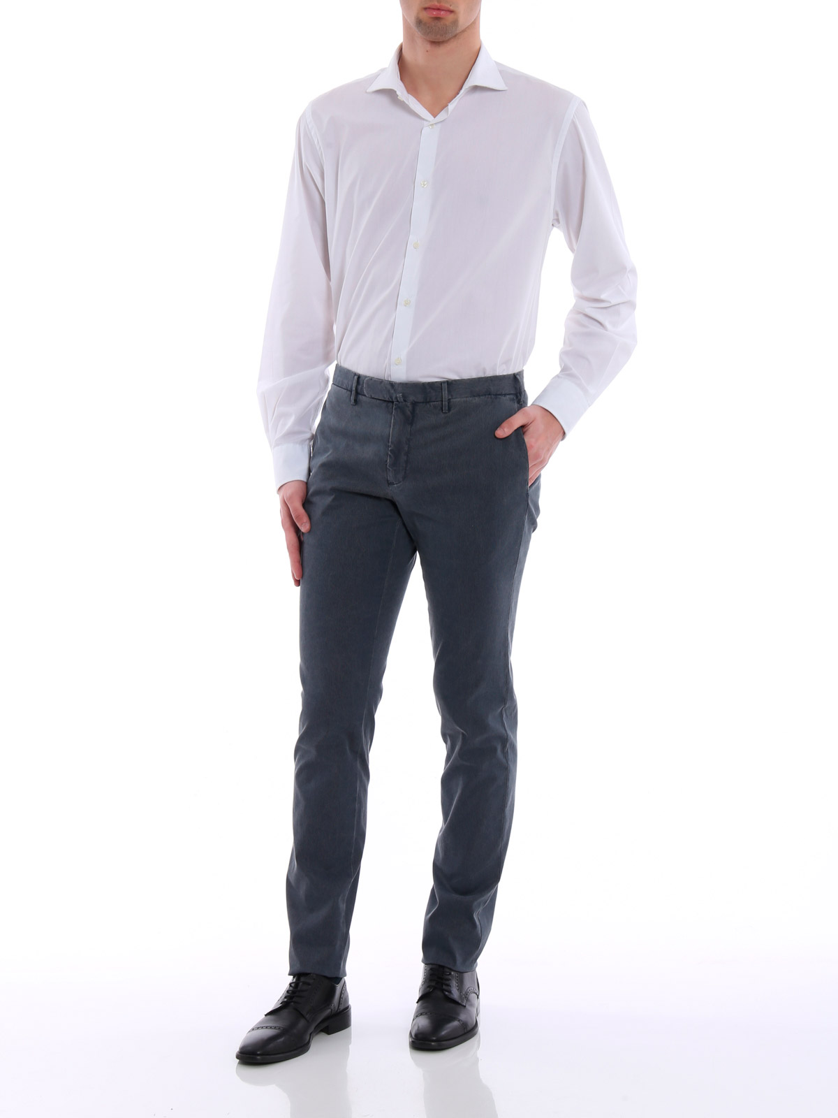 INCOTEX Pantaloni Uomo Velluto 910 | 1GWT82.90183 | Botta \u0026 B Abbigliamento
