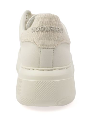Picture of WOOLRICH | Women's Chunky Court Tex Canvas Sneakers