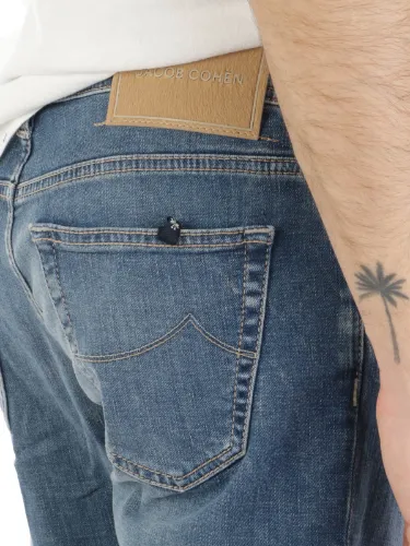 Picture of JACOB COHEN | Men's 5 Pockets Scott Jeans