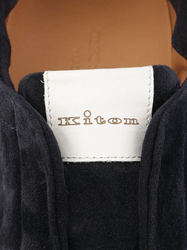 Picture of KITON | Men's Suede Sneakers Without Laces