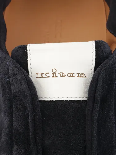 Picture of KITON | Men's Suede Sneakers Without Laces