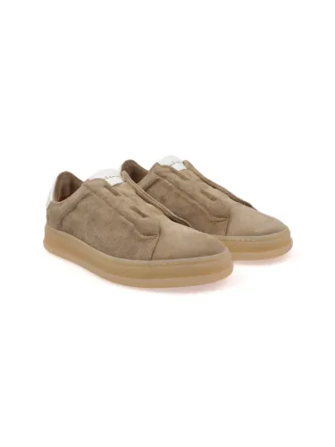 Picture of KITON | Men's Suede Sneakers Without Laces