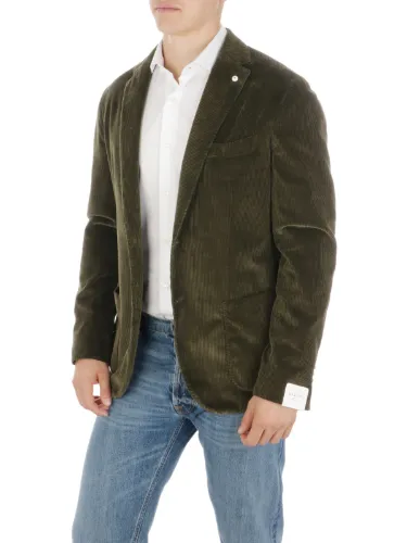 Picture of LBM 1911 | Men's Ribbed Velvet Blazer