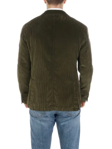 Picture of LBM 1911 | Men's Ribbed Velvet Blazer