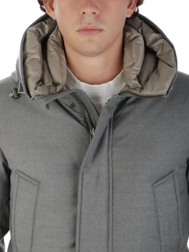 Picture of WOOLRICH | Men's Luxe Wool Parka Jacket