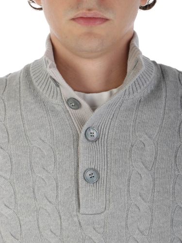 Immagine di BARBA | Pullover Uomo a Trecce in Lana e Cashmere