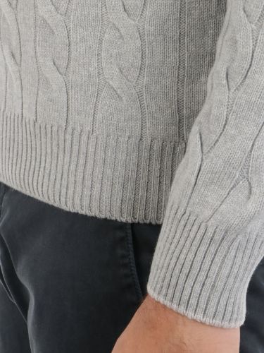 Immagine di BARBA | Pullover Uomo a Trecce in Lana e Cashmere