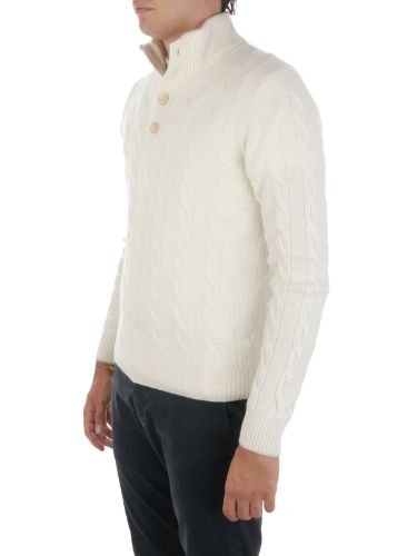 Immagine di BARBA | Pullover Uomo a Trecce in Lana e Cashmere