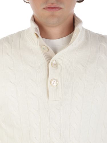 Immagine di BARBA | Pullover Uomo a Trecce in Lana e Cashmere