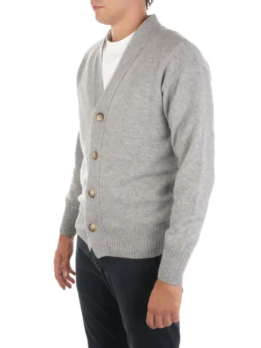 Picture of BARBA | Men's Virgin Wool Cardigan Sweater