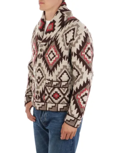 Immagine di FORTELA | Cardigan Uomo Navajo in Lana Merino